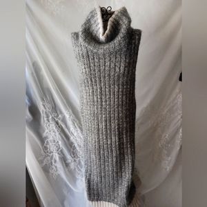 "RAG & BONE NY"TURTLENECK MOHAIR..ANGORA..WOOL.ALPACA  SLEEVELESS DRESS.SZ.XXS/P